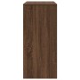 Zapatero de madera de roble marrón 57x34x76 cm von , Schuhregale und Schuhorganisatoren - Ref: Foro24-861874, Preis: 86,77 €,...