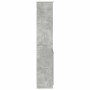 Aparador alto de madera de ingeniería gris hormigón 50x35x180cm by , Sideboards - Ref: Foro24-3328465, Price: 104,56 €, Disco...