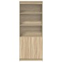 Aparador alto madera de ingeniería roble Sonoma 70x35x180 cm von , Sideboards - Ref: Foro24-3328473, Preis: 123,31 €, Rabatt: %