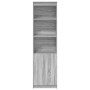 Aparador de madera de ingeniería Sonoma gris 50x35x180 cm von , Sideboards - Ref: Foro24-3328467, Preis: 109,40 €, Rabatt: %