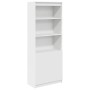 Aparador alto madera de ingeniería blanco 70x35x180 cm by , Sideboards - Ref: Foro24-3328471, Price: 113,07 €, Discount: %