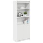 Aparador alto madera de ingeniería blanco 70x35x180 cm by , Sideboards - Ref: Foro24-3328471, Price: 113,07 €, Discount: %