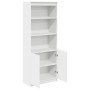 Aparador alto madera de ingeniería blanco 70x35x180 cm by , Sideboards - Ref: Foro24-3328471, Price: 113,07 €, Discount: %
