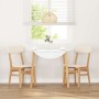 Sillas de comedor con cojines 2 uds madera maciza caucho von , Essstühle - Ref: Foro24-4102437, Preis: 154,88 €, Rabatt: %