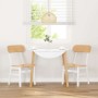 Sillas de comedor 2 unidades madera maciza de caucho blanco von , Essstühle - Ref: Foro24-4102440, Preis: 150,44 €, Rabatt: %