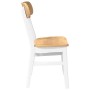 Sillas de comedor 2 unidades madera maciza de caucho blanco von , Essstühle - Ref: Foro24-4102440, Preis: 150,44 €, Rabatt: %