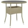 5-Piece Garden Dining Set Beige Synthetic Rattan by vidaXL, Garden sets - Ref: Foro24-3058490, Price: 357,19 €, Discount: %