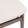Sillas de comedor con cojines 2 uds madera maciza marrón caucho von , Essstühle - Ref: Foro24-4102435, Preis: 154,88 €, Rabat...