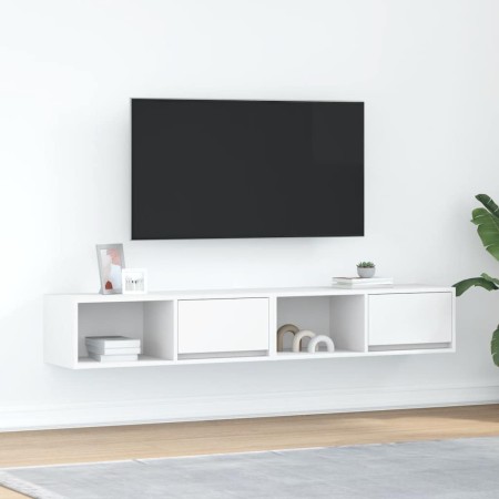 Muebles de TV 2 uds Blanco 80x31x25,5 cm Madera de ingeniería von , TV-Möbel - Ref: Foro24-861455, Preis: 73,94 €, Rabatt: %