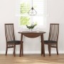 Sillas de comedor con cojines 2 uds madera maciza marrón caucho von , Essstühle - Ref: Foro24-4102454, Preis: 151,54 €, Rabat...