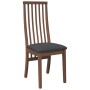 Sillas de comedor con cojines 2 uds madera maciza marrón caucho von , Essstühle - Ref: Foro24-4102454, Preis: 151,54 €, Rabat...