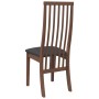 Sillas de comedor con cojines 2 uds madera maciza marrón caucho von , Essstühle - Ref: Foro24-4102454, Preis: 151,54 €, Rabat...