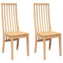 Sillas de comedor 2 unidades madera maciza de caucho von , Essstühle - Ref: Foro24-4102456, Preis: 150,43 €, Rabatt: %