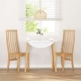 Sillas de comedor 2 unidades madera maciza de caucho von , Essstühle - Ref: Foro24-4102456, Preis: 150,43 €, Rabatt: %