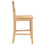 Taburetes de bar 2 uds madera maciza natural caucho von , Küchenhocker - Ref: Foro24-4102558, Preis: 136,94 €, Rabatt: %