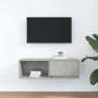 Mueble de TV de madera de ingeniería gris hormigón 80x31x25,5cm von , TV-Möbel - Ref: Foro24-861460, Preis: 43,86 €, Rabatt: %