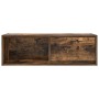 Mueble de TV de roble ahumado 80x31x25,5cm Madera de ingeniería von , TV-Möbel - Ref: Foro24-861462, Preis: 44,37 €, Rabatt: %