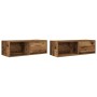 Muebles de TV 2 uds 80x31x25,5 cm Madera ingeniería envejecida von , TV-Möbel - Ref: Foro24-861469, Preis: 71,83 €, Rabatt: %