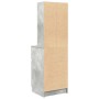 Mesilla de noche gris hormigón 39x35x125cm madera de ingeniería by , Nightstands - Ref: Foro24-861313, Price: 74,71 €, Discou...