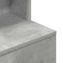 Mesilla de noche gris hormigón 39x35x125cm madera de ingeniería by , Nightstands - Ref: Foro24-861313, Price: 74,71 €, Discou...