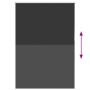 Estor Enrollable Opaco negro 105x175 cm Tela Ancho 100,7 cm by , Blinds and blinds - Ref: Foro24-4010895, Price: 29,16 €, Dis...