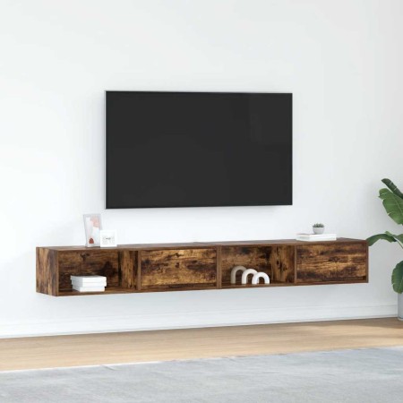 Muebles de TV 2 uds madera ingeniería color roble 100x31x25,5cm von , TV-Möbel - Ref: Foro24-861481, Preis: 91,16 €, Rabatt: %