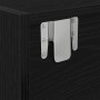 Mueble de TV de madera de roble negro 100x31x25,5 cm von , TV-Möbel - Ref: Foro24-861474, Preis: 56,56 €, Rabatt: %