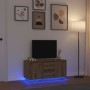 Mueble de TV con luces LED roble artesanal 100x41x50 cm von , TV-Möbel - Ref: Foro24-861417, Preis: 106,30 €, Rabatt: %