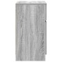 Mesitas de noche 2 uds madera contrachapada gris 39x35x65 cm by , Nightstands - Ref: Foro24-861330, Price: 88,06 €, Discount: %