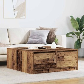 Mesa de centro con cajones madera vieja 100x100x40 cm by , Coffee table - Ref: Foro24-3328406, Price: 169,92 €, Discount: %