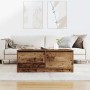Mesa de centro con cajones madera vieja 100x100x40 cm de , Mesas de centro - Ref: Foro24-3328406, Precio: 175,50 €, Descuento: %