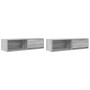 Muebles de TV 2 uds madera ingeniería gris Sonoma 100x31x25,5cm von , TV-Möbel - Ref: Foro24-861483, Preis: 93,74 €, Rabatt: %