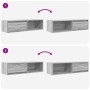Muebles de TV 2 uds madera ingeniería gris Sonoma 100x31x25,5cm von , TV-Möbel - Ref: Foro24-861483, Preis: 93,74 €, Rabatt: %