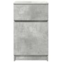Mesitas de noche 2 uds madera contrachapada gris 39x35x65 cm von , Nachttische - Ref: Foro24-861326, Preis: 85,61 €, Rabatt: %