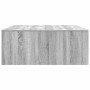 Mesa de centro con cajones Sonoma gris 100x100x40 cm de , Mesas de centro - Ref: Foro24-3328404, Precio: 145,49 €, Descuento: %