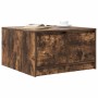 Mesa de centro con cajones roble ahumado 70,5x70x40 cm von , Couchtisch - Ref: Foro24-3328412, Preis: 97,80 €, Rabatt: %
