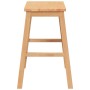Sillas de bar 2 uds madera maciza caucho von , Küchenhocker - Ref: Foro24-4102579, Preis: 108,34 €, Rabatt: %