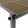 Cenador de jardín antracita 3x3 m aluminio by , Tents and gazebos - Ref: Foro24-3217060, Price: 695,63 €, Discount: %