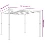 Cenador de jardín antracita 3x3 m aluminio by , Tents and gazebos - Ref: Foro24-3217060, Price: 695,63 €, Discount: %