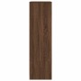 Armario con cajón de roble marrón 55,5x34x119,5 cm von , Sideboards - Ref: Foro24-861649, Preis: 96,58 €, Rabatt: %