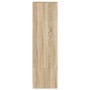 Aparador alto roble Sonoma 29,5x34x119,5cm madera de ingeniería de , Aparadores - Ref: Foro24-861654, Precio: 73,12 €, Descue...