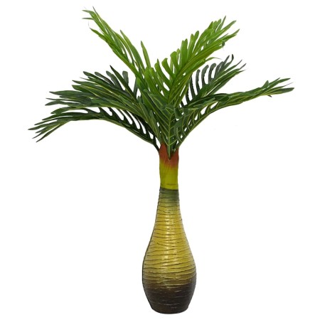 Planta de palma artificial 9 hojas 70 cm verde von , Künstliche Flora - Ref: Foro24-4103583, Preis: 21,74 €, Rabatt: %