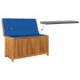 Cojines para exterior 113x50x60,5 cm madera maciza acacia von , Aufbewahrungsboxen für den Außenbereich - Ref: Foro24-4106479...