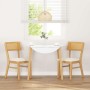 Sillas de comedor con cojines 2 uds madera maciza caucho von , Essstühle - Ref: Foro24-4102463, Preis: 169,12 €, Rabatt: %
