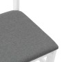 Sillas de comedor con cojines 2uds madera maciza blanco caucho von , Essstühle - Ref: Foro24-4102421, Preis: 80,27 €, Rabatt: %
