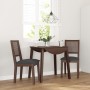 Sillas de comedor con cojines 2 uds madera maciza marrón caucho von , Essstühle - Ref: Foro24-4102477, Preis: 175,64 €, Rabat...