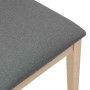 Sillas de comedor con cojines 2 uds madera maciza caucho de , Sillas de comedor - Ref: Foro24-4102480, Precio: 179,33 €, Desc...