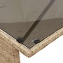 Set comedor de jardín 3 pzas con cojines ratán sintético beige by , Garden sets - Ref: Foro24-4104185, Price: 258,93 €, Disco...