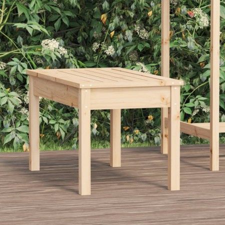 Gartenbank aus massivem Kiefernholz 80x44x45 cm von vidaXL, Gartenbänke - Ref: Foro24-823997, Preis: 49,84 €, Rabatt: %