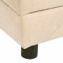 Sofá para perros con almohada crema felpa 83x44x44 cm by , Beds for dogs - Ref: Foro24-171106, Price: 131,66 €, Discount: %